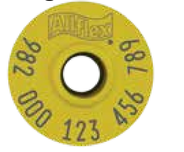Allflex FDX Lightweight Reusable EID Tags 20 per bag