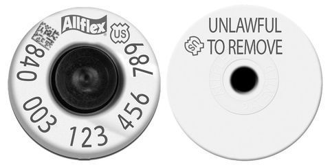 Allflex Allflex USDA HDX EID Tag in bags of 1000