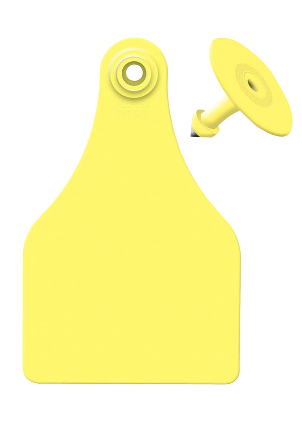 Allflex Allflex Super Maxi Blank in bags of 25 - Yellow