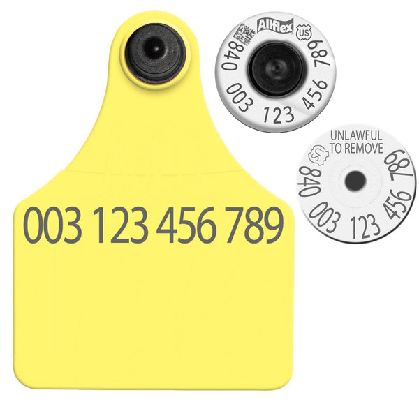 Allflex HDX-840/GTLF-COLOR-SET2 - Yellow