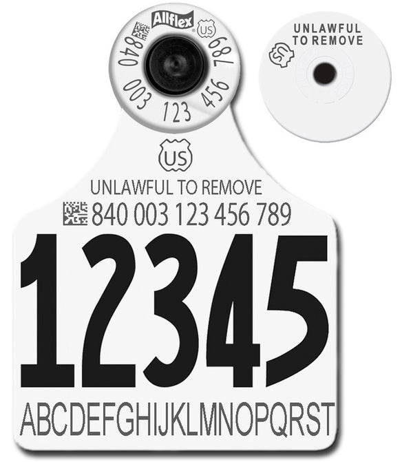 Allflex USDA Maxi HDX All-in-One Layout 9