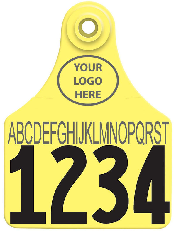 Allflex Allflex Large Layout 8 - Yellow