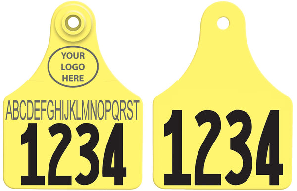 Allflex Allflex Large Layout 8R - Yellow