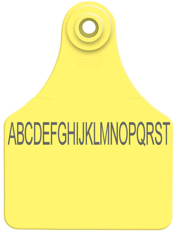 Allflex Allflex Large Layout 9 - Yellow