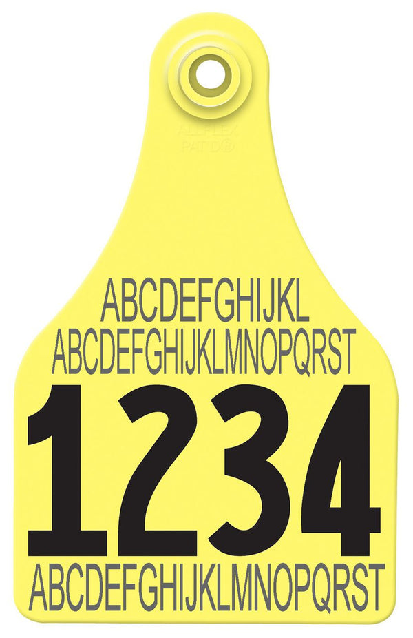Allflex Allflex Super Maxi Layout 60 - Yellow
