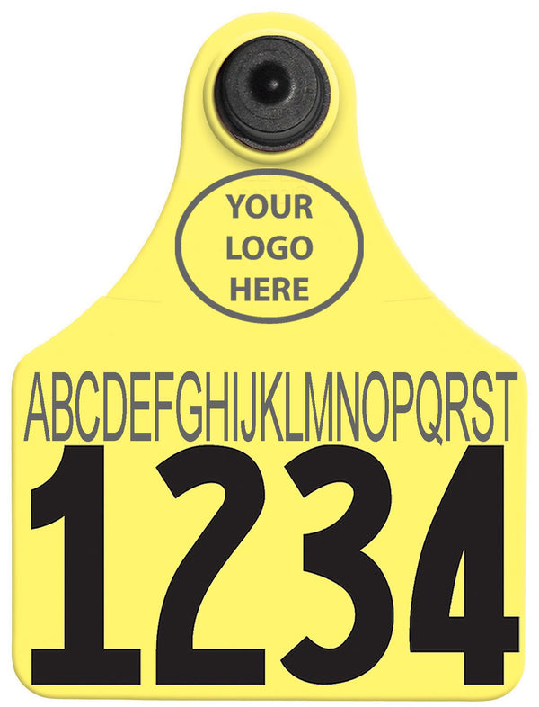 Allflex Allflex Large Layout 8 (Tamperproof) - Yellow