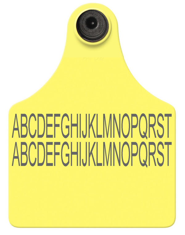 Allflex Allflex Maxi Layout 19 (Tamperproof) - Yellow