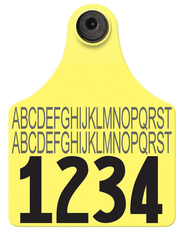 Allflex Allflex Maxi Layout 4 (Tamperproof) - Yellow