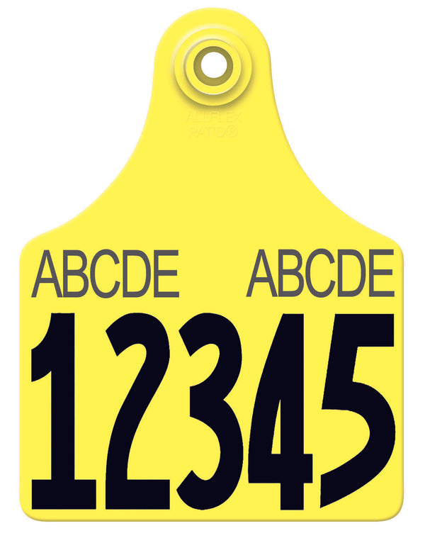 Allflex Allflex Maxi Layout 118 - Yellow