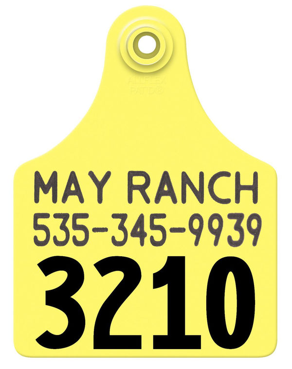 Allflex Allflex Maxi Layout 4 - Yellow
