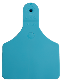 Allflex Pre-Numbered ATAG CALF tags in bags of 25- Blue