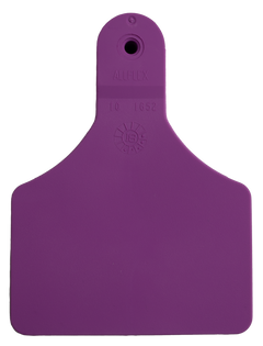 Allflex Pre-Numbered ATAG CALF tags in bags of 25- Classic Purple