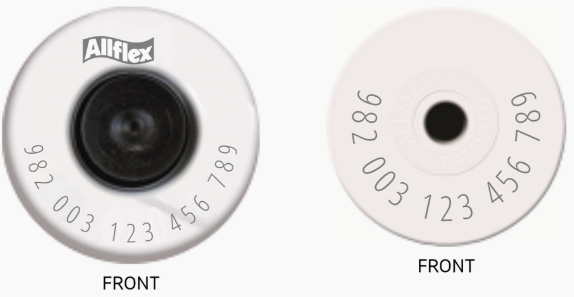Allflex HDX EID Tag Layout 3E