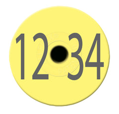 Allflex Allflex Small Male Layout 2 - Yellow