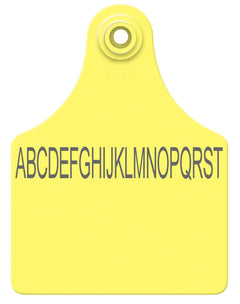 Allflex Allflex Maxi Layout 18 - Yellow